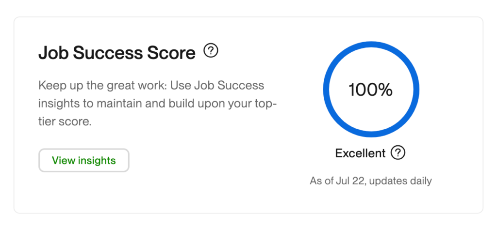 Job Success Score